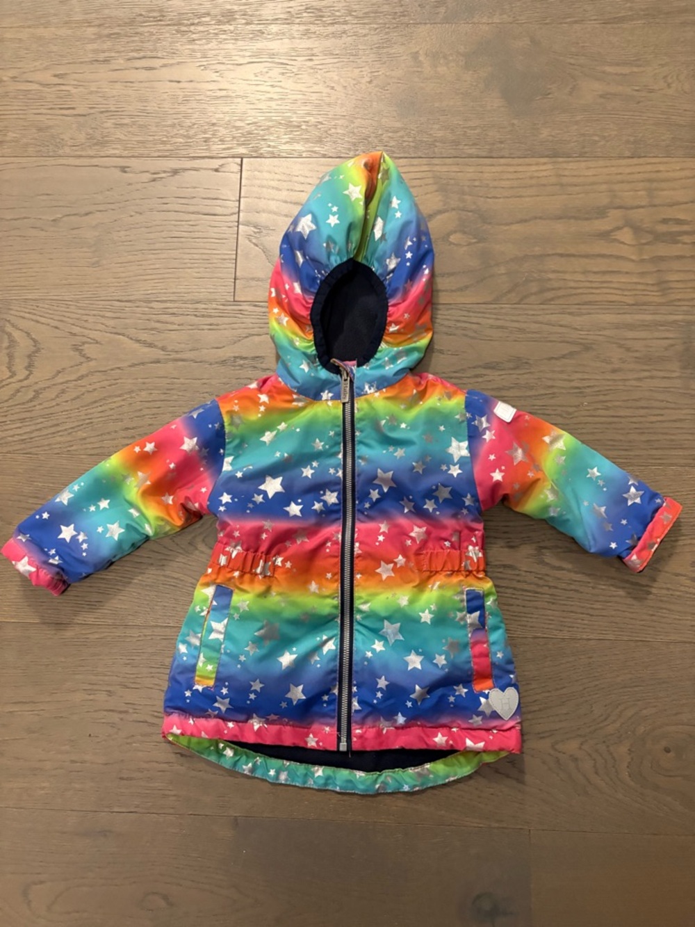Hatley girls star spring jacket 2T NWT